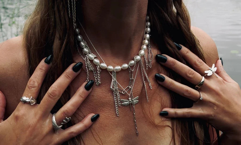 Meet Carolinne B Jewelry: The Swedish designer creating wearble art - who never plays it safe </strong>
