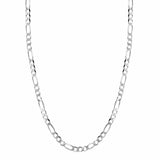 Hasla | Flat Figaro Silver Necklace