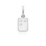 My Secret F 18K Hvidguld Vedhæng m. Diamanter