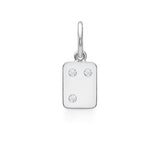 My Secret M 18K Hvidguld Vedhæng m. Diamanter