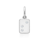 My Secret S 18K Whitegold Pendant w. Diamonds