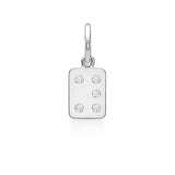 My Secret Y 18K Whitegold Pendant w. Diamonds