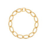 Ellisse 18k Gold plattiert Armband