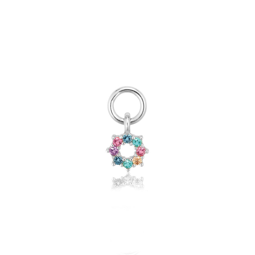 Sole Silver Pendant w. Zirconia