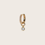Stella 18K Gold Plated Pendant w. Zirconia