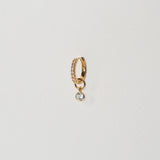 Ghiera Uno 18K Gold Plated Pendant w. Zirconia