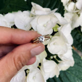 Miss Bell 14K Gold Ring w. Diamond