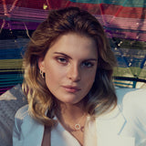 Biella Altro Perla Silber Halskette w. Perlen