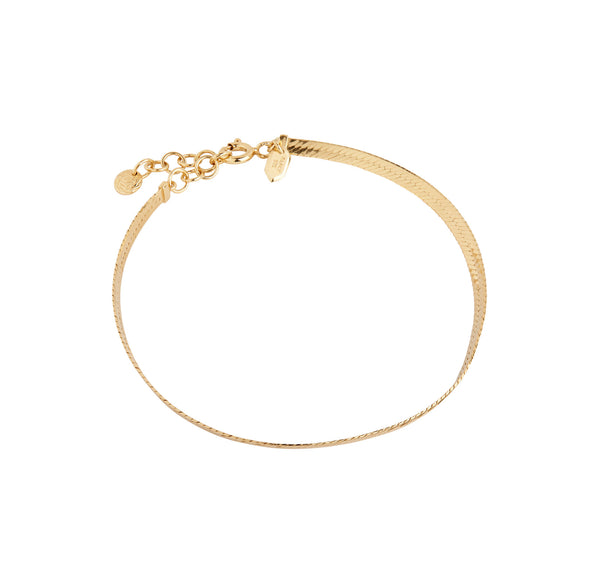 Sentiero Gold Plated Bracelet