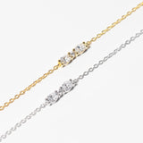 Ellera Ovale Silver Bracelet w. Zirconia