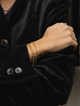 Saffi Gold Plated Bracelet