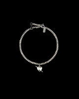 Tuvstarr's Heart Silver Bracelet