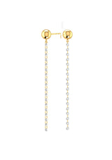 Cascade Nude 18K Guld Øreringe m. Lab-Grown Diamanter