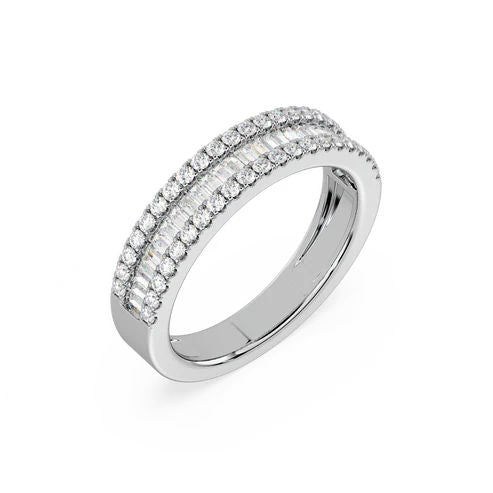 Danica 14k Hvidgulds Ring m. Diamanter