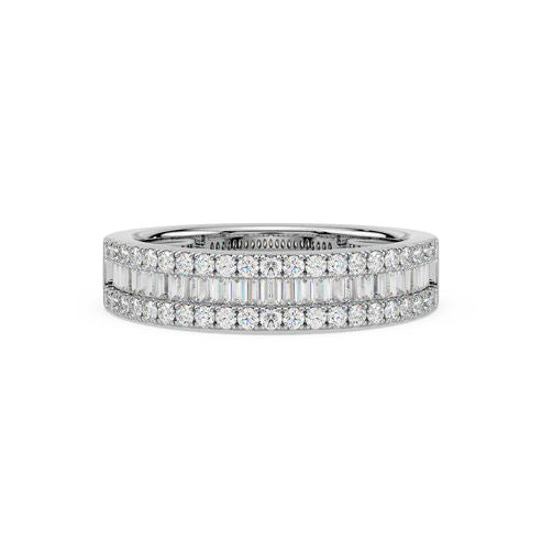 Danica 14k Hvidgulds Ring m. Diamanter