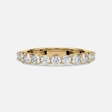 Mel 14k Gold Ring w. Diamanten