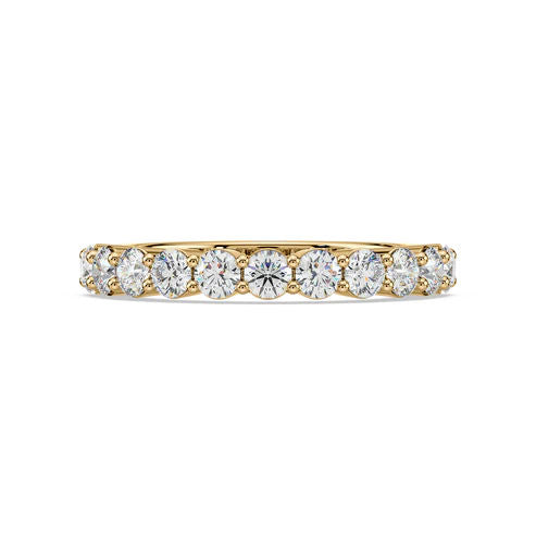 Mel 14K Gold Ring w. Diamonds