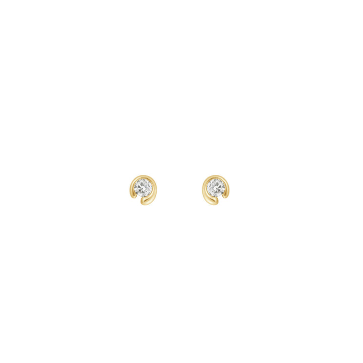 Mercy 18K Gold Studs w. 0.20 ct Diamonds