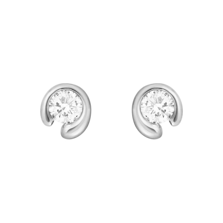 Mercy 18K White Gold Studs w. 0.20 ct Diamonds