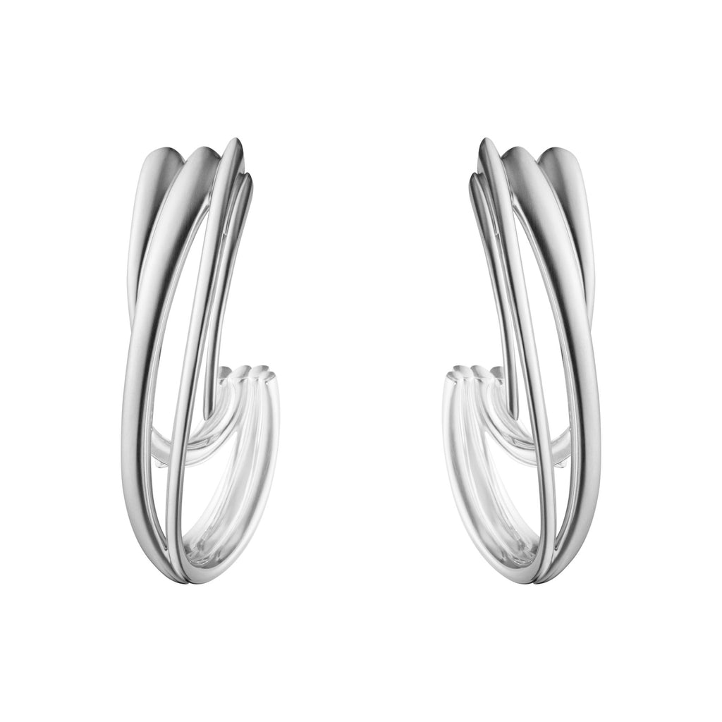 Arc Silver Earrings
