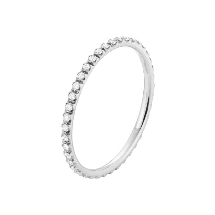 Signature 18K Whitegold Ring w. 0.20-0.24 CT Diamonds