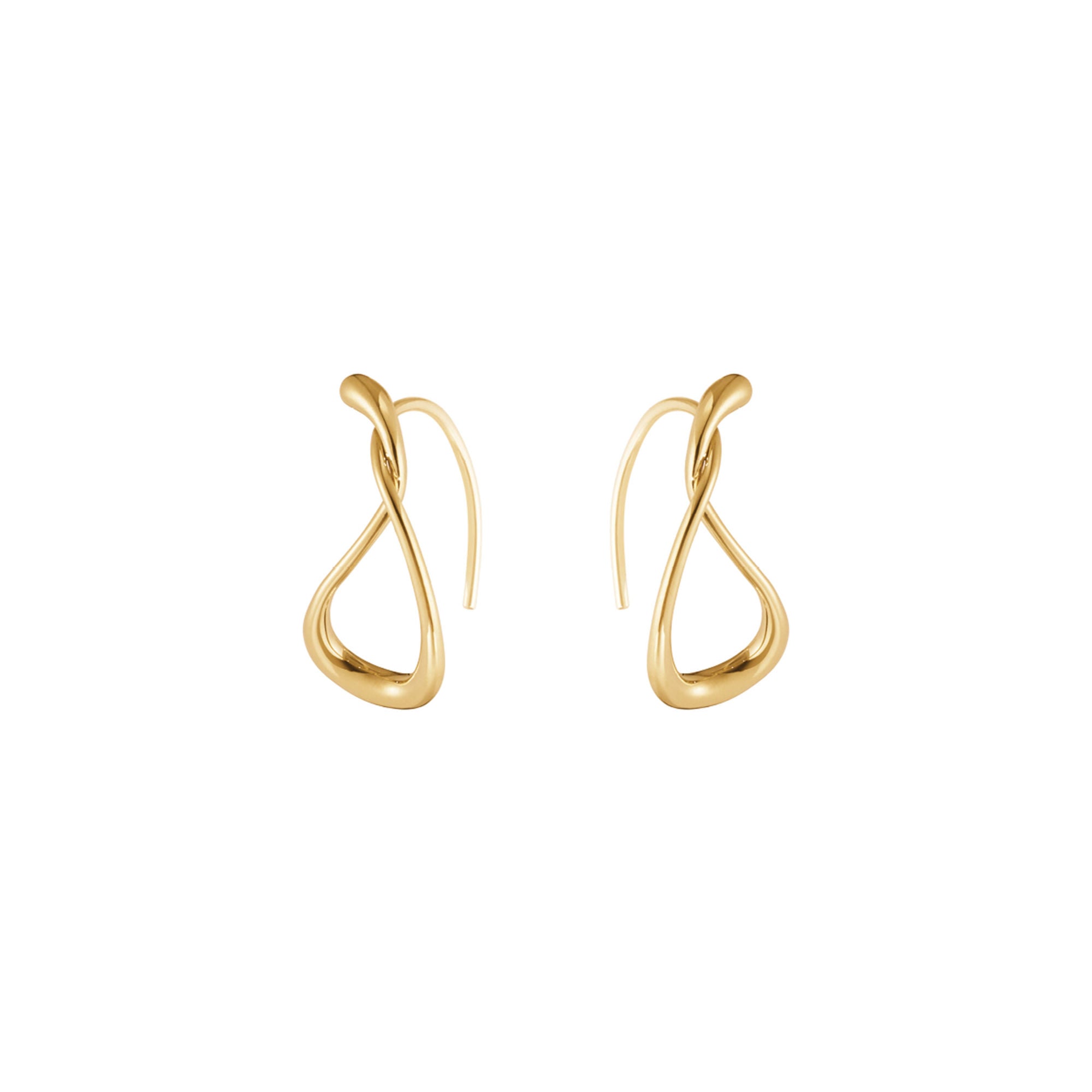 Mercy Lille 18K Guld Hoops