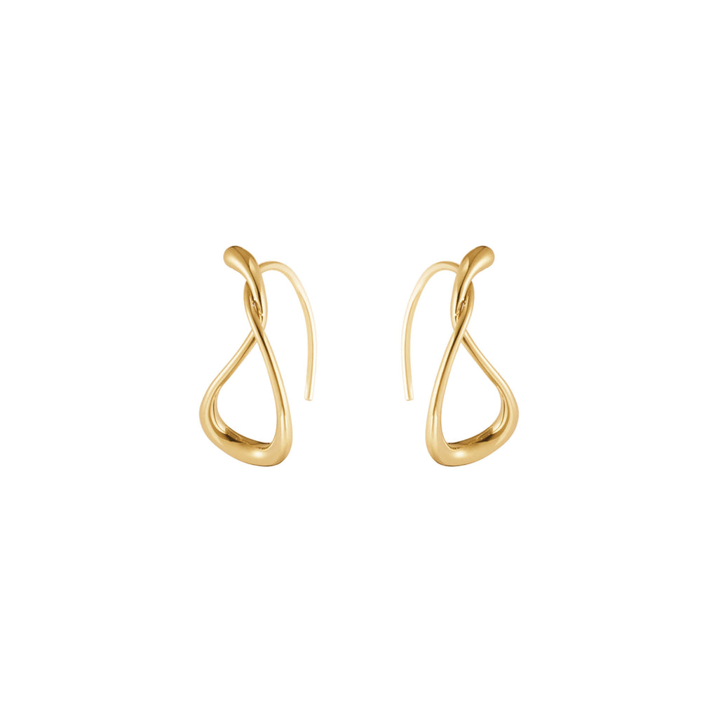 Mercy Lille 18K Guld Hoops
