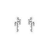 Moonlight Grapes Kronleuchter Ohrring aus Silber