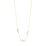 Signature 18K Guld Halskæde m. 0.47ct Diamanter