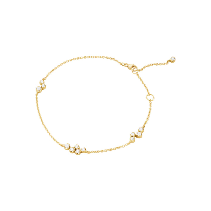 Signatur 18K Gold Armband w. 0,28 CT -Diamanten