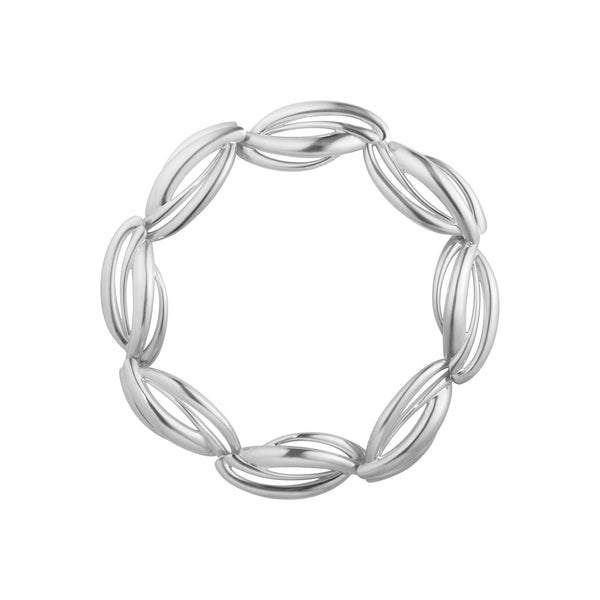 Arc Silver Necklace