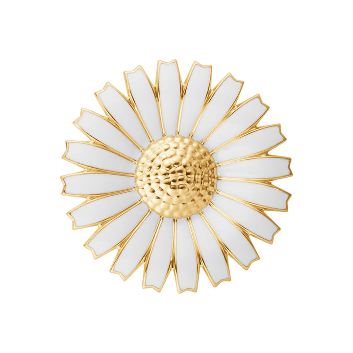 Daisy Gold Plated Brooch