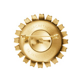 Daisy Gold Plated Brooch