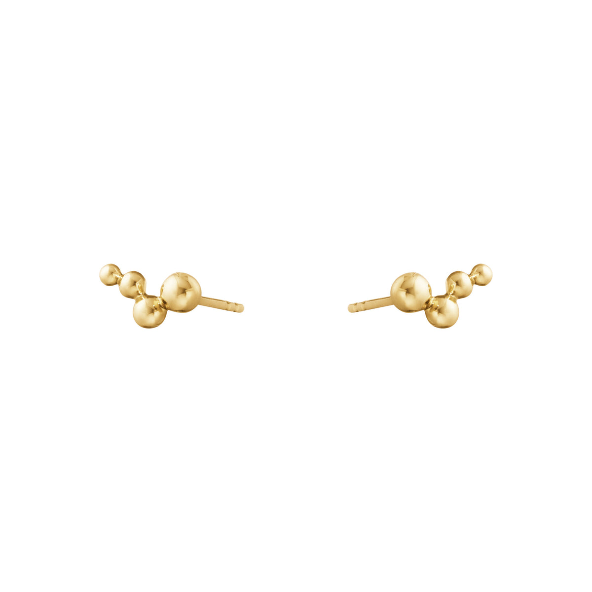 Moonlight Grapes 18K Gold Earstuds