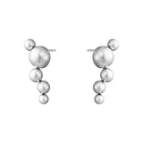 Moonlight Grapes Silver Earrings