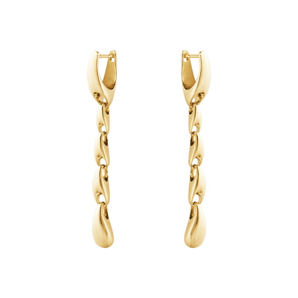 Reflect 5 Link 18K Gold Earrings
