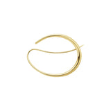 Nachkommen mittel 18k Goldbrosche