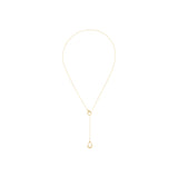 Offspring 18K Gold Lariat Necklace