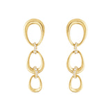 Offspring 18K Gold Earrings w. 0.11 ct. Diamonds