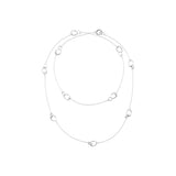 Offspring Silver Sautoir Necklace