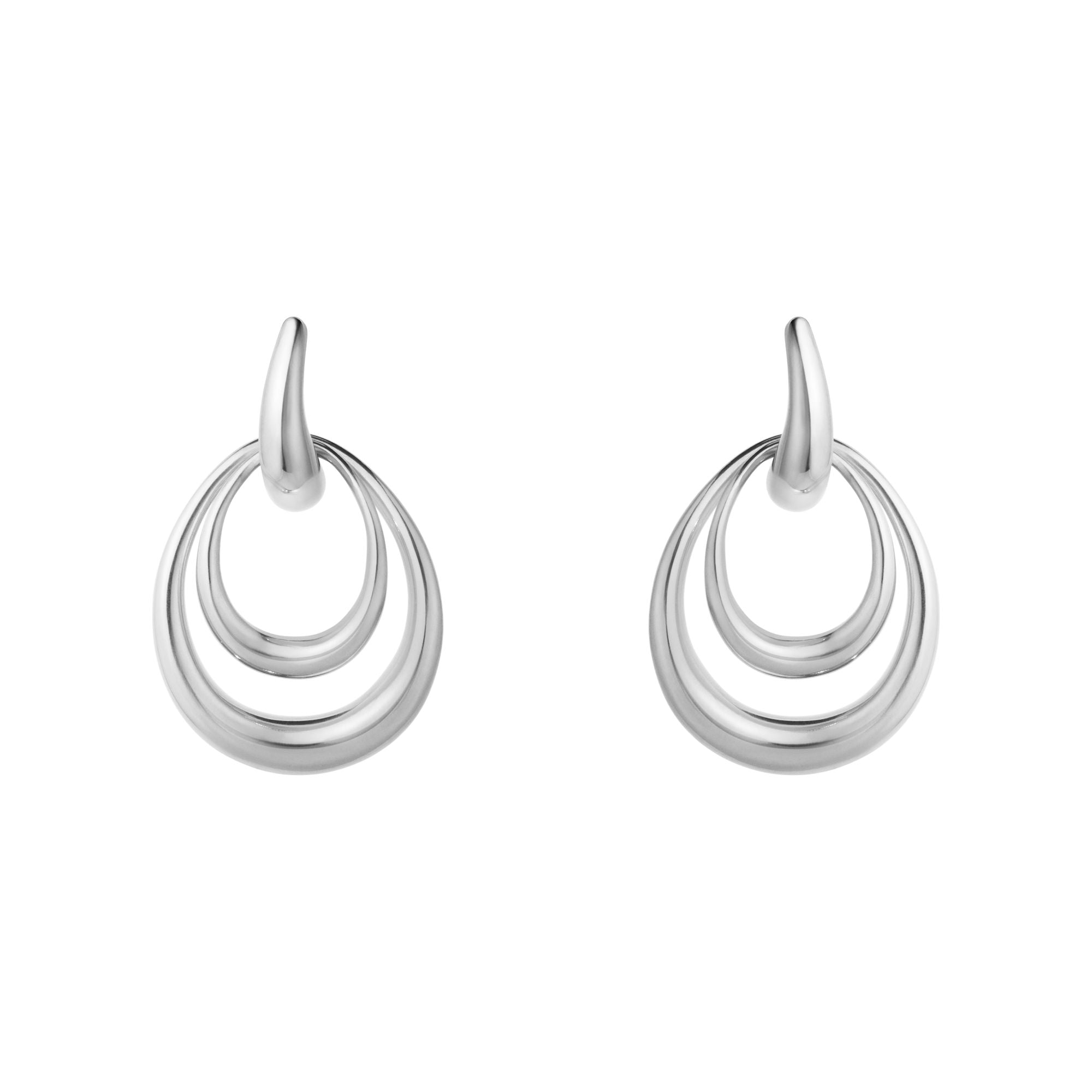 Offspring Medium Silver Earrings