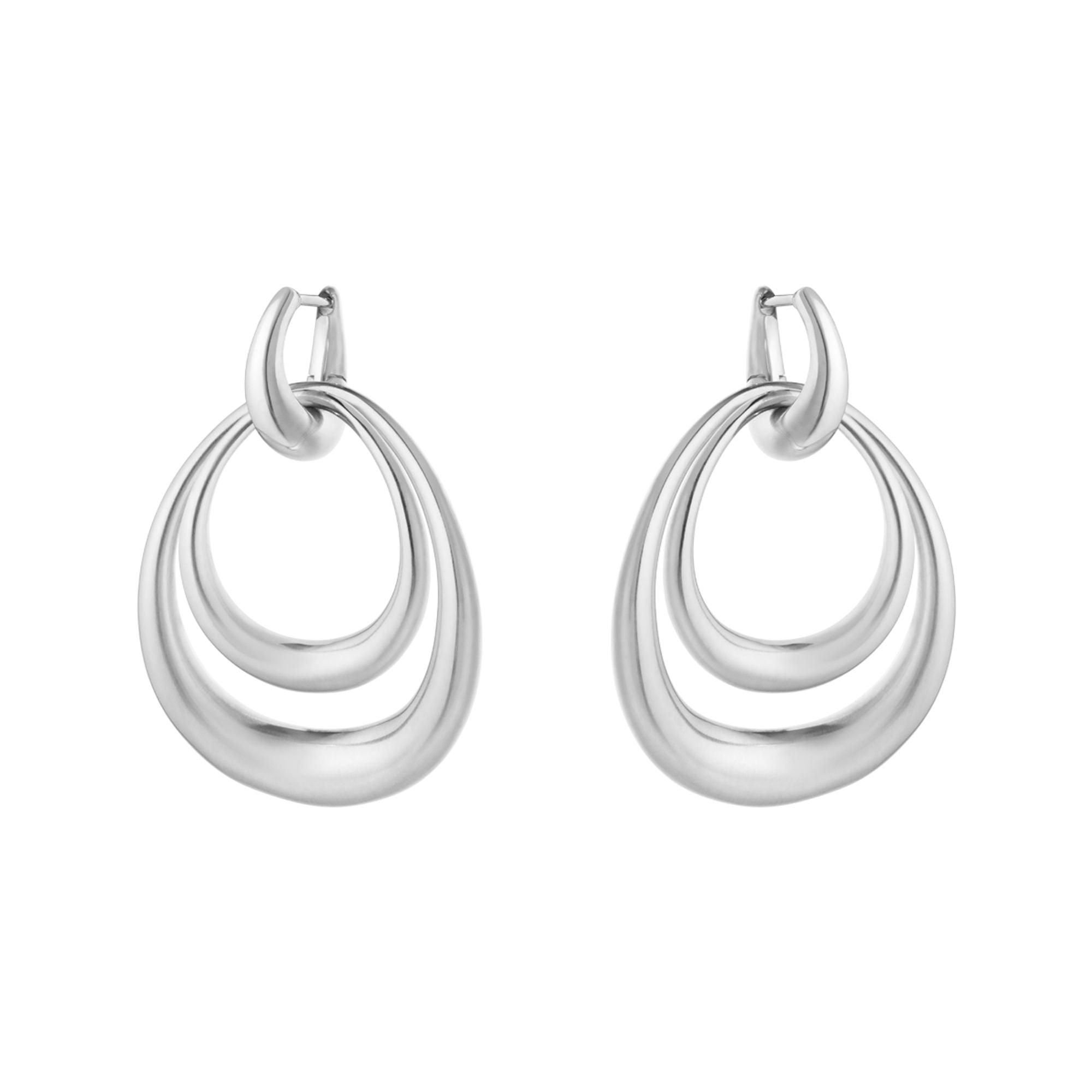 Offspring Large Silver Earrings