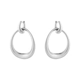 Offspring Large Silver Earrings