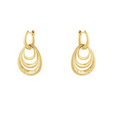 Offspring 18K Gold Earrings w. Diamonds