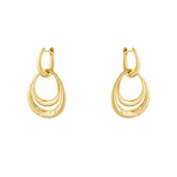 Offspring 18K Gold Earrings w. Diamonds