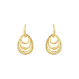 Offspring 18K Gold Earrings w. Diamonds