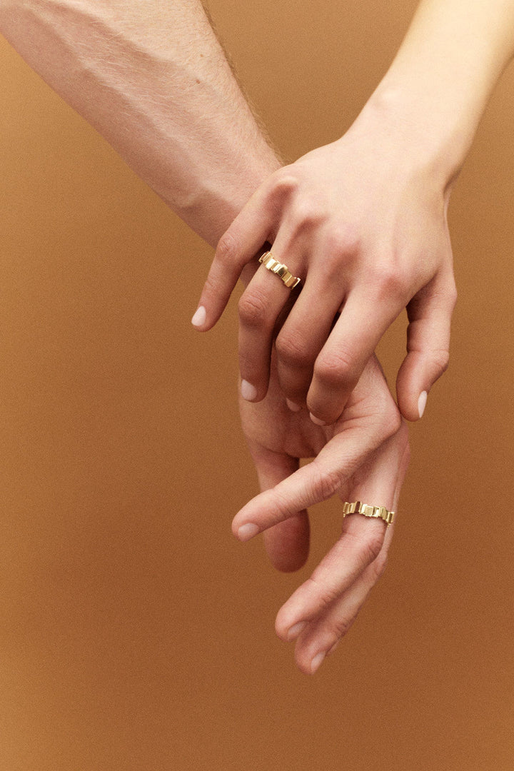 Duality 1 14K eller 18K Guld, Hvidguld eller Rosaguld Ring