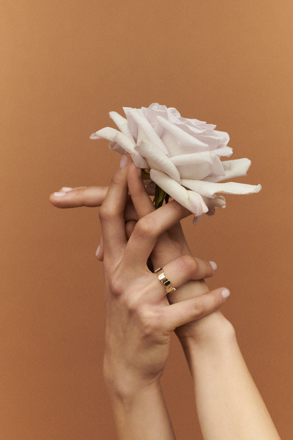 Duality 1 14K or 18K Gold, Whitegold or Rosegold Ring
