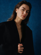 Bare Souls Wave 18K Guld Ring m. 1,00 ct Oval Diamant