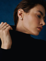 Bare Souls To Shank 18K Guld Ring m. 0,24 ct Diamanter